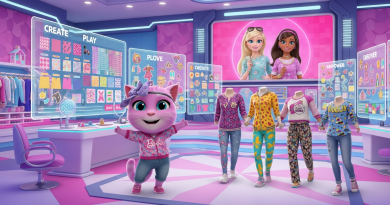 중국발 ‘마이 토킹 안젤라 2’ X 바비 콜라보: 나만의 디지털 패션 꿈을 펼쳐보세요!